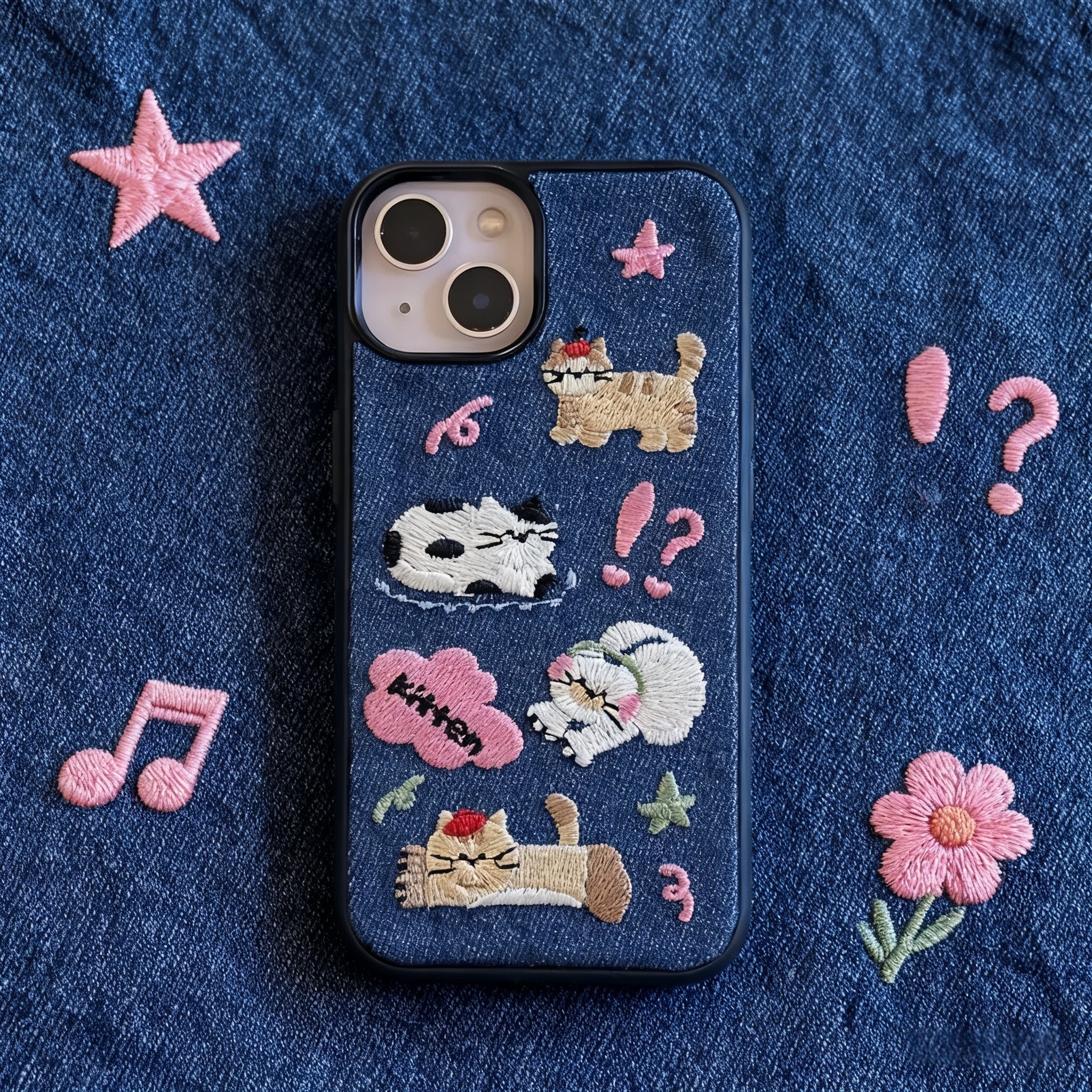 ins韩风卡通豹纹棕底小象17Pro壳