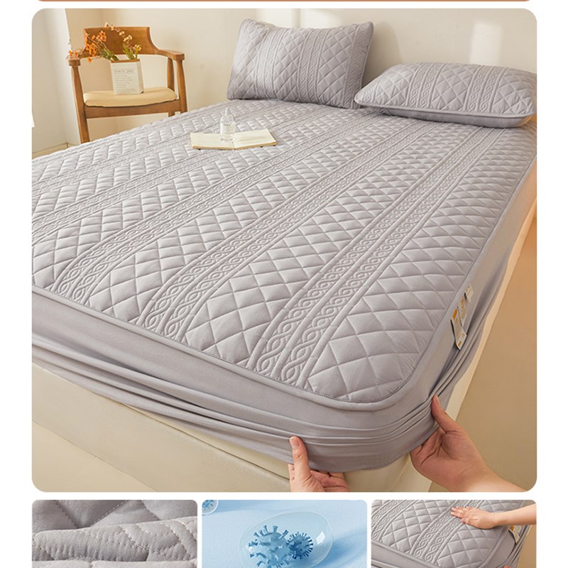 7A抗菌防水隔尿床笠床罩2025新款四季通用加厚夹S棉全包床垫保护