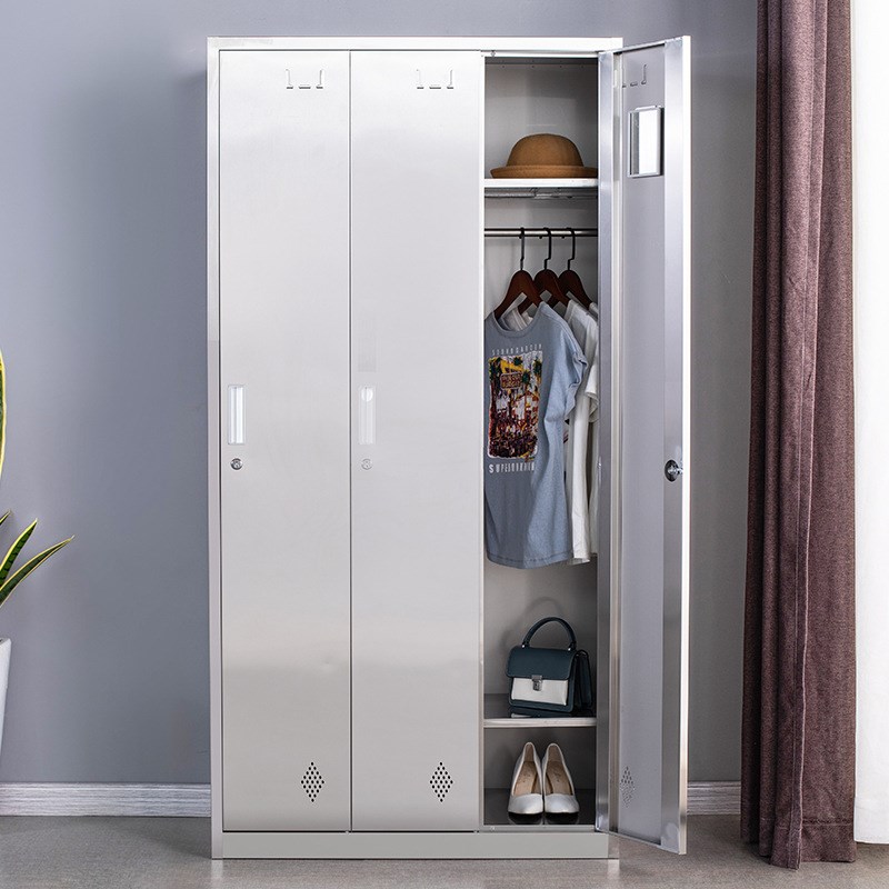 01员衣工无尘车间多校门换柜六门九门十门学HS-Q6储物04不锈钢更2