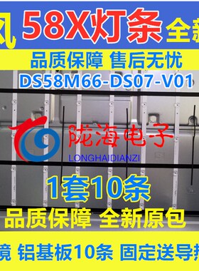 全新铝板暴风 58X 灯条 202006-DSM6602-01 DS58M66-DS07-V01