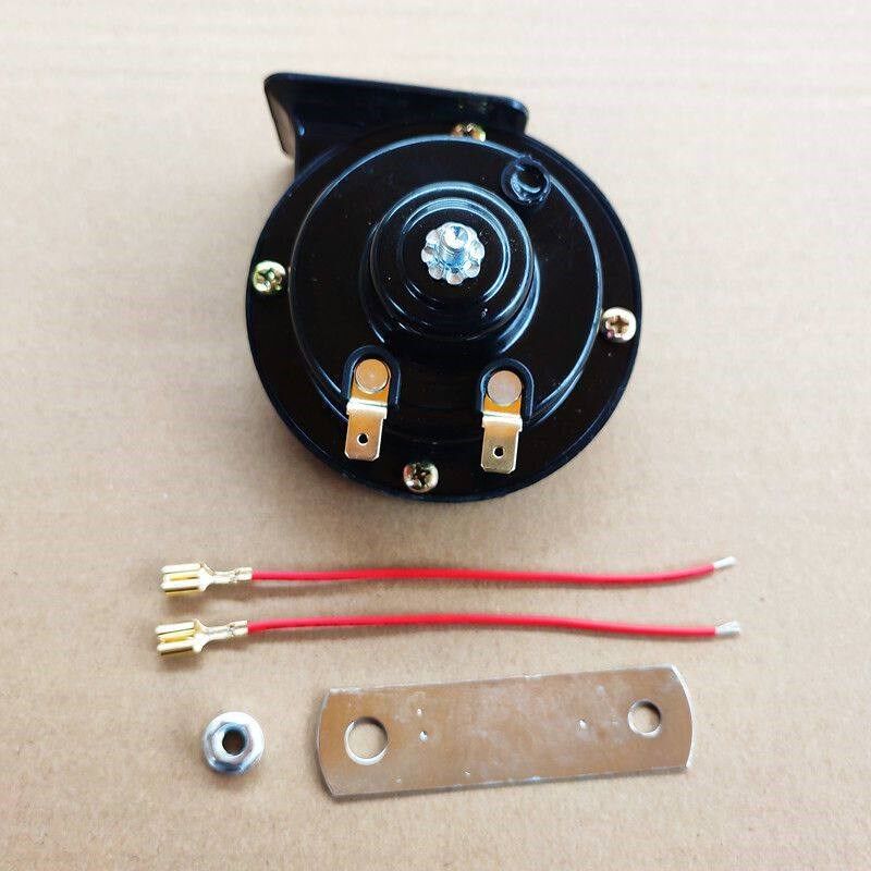 德国进口【超高音量】汽车蜗牛喇叭超响防水鸣笛喇叭12V通用小车