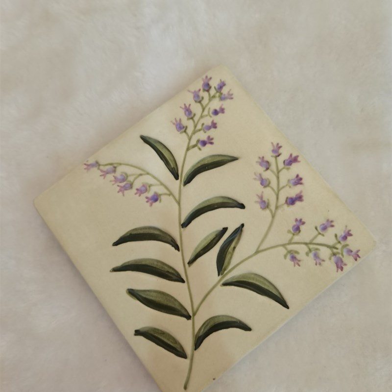 九十年代出口f陶瓷餐桌隔热垫咖啡杯垫锅垫碗垫盘子垫香薰蜡烛隔