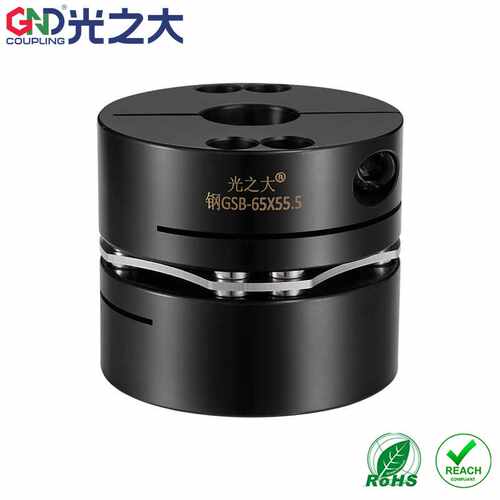 GND光之大传动单膜片45#钢联轴器大扭矩GSB八螺丝连轴器CPSHC米思