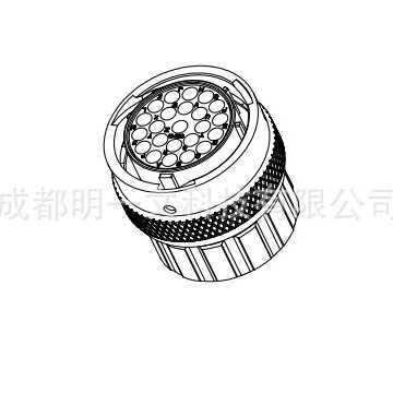 RT061823SNHEC03R母插头汽车连接器安费诺Amphenol 23P稳压