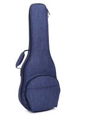 蓝色尤克里里加厚包 10mm乌克丽丽琴袋 21 23 26寸ukulele琴包