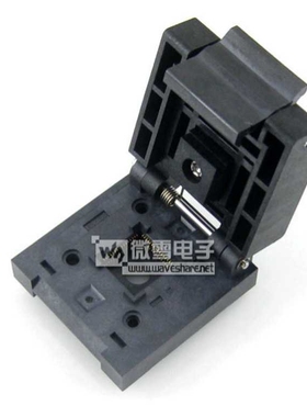 QFN64 MLP64 MLF64编程座测试座QFN-64B-0.5-01 IC引脚间距0.5mm