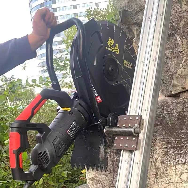 16公分单片开槽机线槽墙壁水泥混凝土手持式切割机新款钢筋切墙机