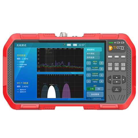 动钛工程宝DT-A82网络模拟同轴五合一视频监控测试仪H.265/ 4K