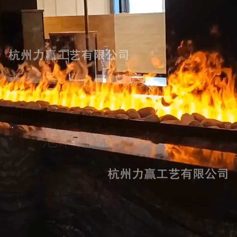 美式欧式壁炉芯装饰嵌入式电子壁炉仿真火假火焰家用取暖器灯