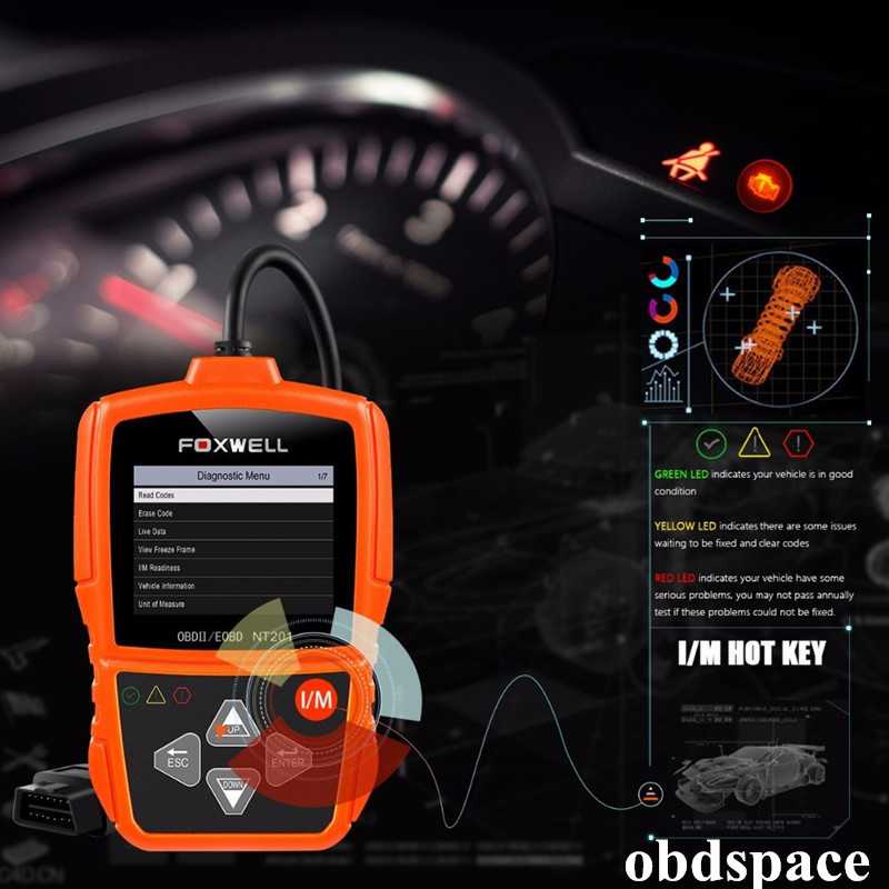 Foxwell NT201 OBD2 Auto Scanner Automotive OBD Code Reader