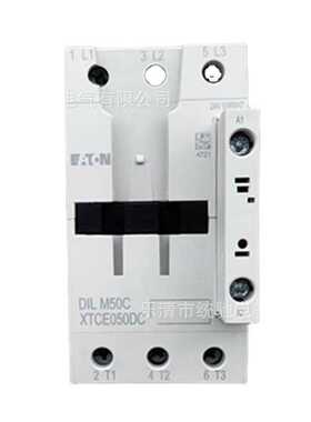 EATON伊顿穆勒 DILM50C(24V50/60HZ) 电磁接触器50A XTCE050DC