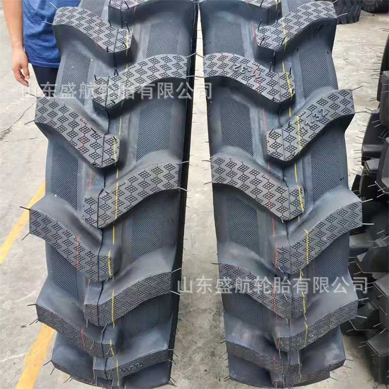 东方红拖拉机人字花纹轮胎11-32加厚耐磨防滑农用车充气轮胎11-32