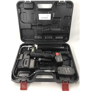 GRT直销带大容量锂电池LG2400数显高压款 24v机械设备用电动黄油枪