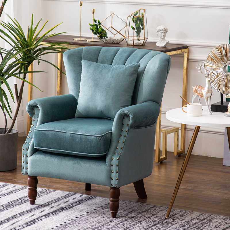 美式布艺单人家用沙发欧式简约复古老虎椅皮艺小户型阳台懒人沙发,玩具/童车/益智/积木/模型,垂直悬浮玩具,淘宝优惠券,粉丝福利购,淘宝优惠卷