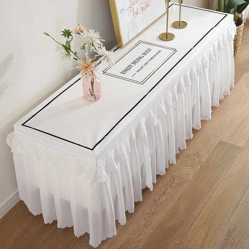 电视柜桌布防尘罩蕾丝布艺白色桌布长方形客厅电视柜盖布全包罩套,3C数码配件,摄像机配件,淘宝优惠券,粉丝福利购,淘宝优惠卷