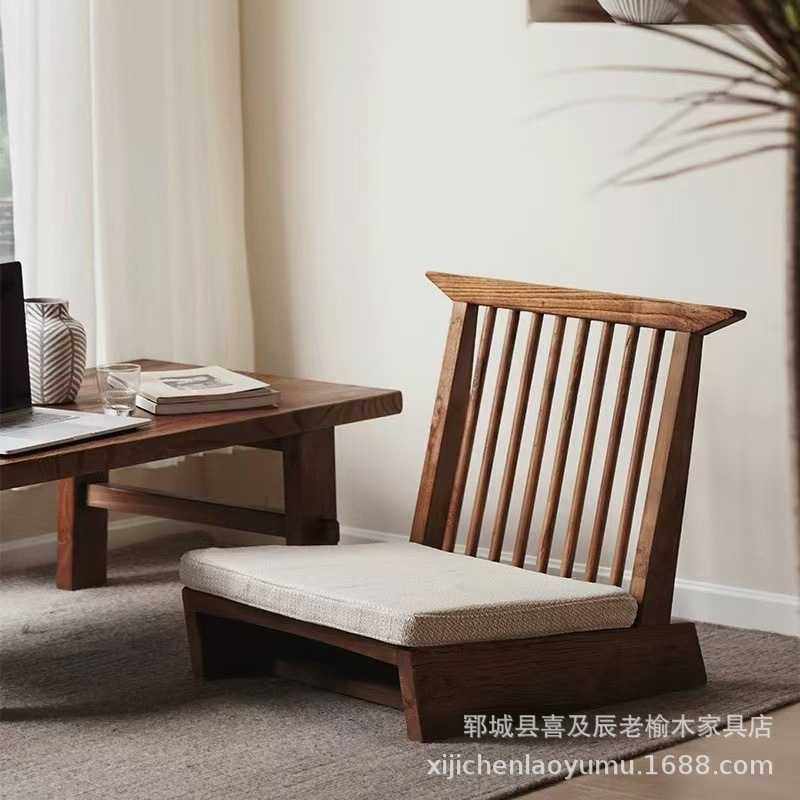 简约老榆木沙发椅复古靠背单人椅阳台禅意休闲椅民宿酒店沙发矮凳,3C数码配件,摄像机配件,淘宝优惠券,粉丝福利购,淘宝优惠卷