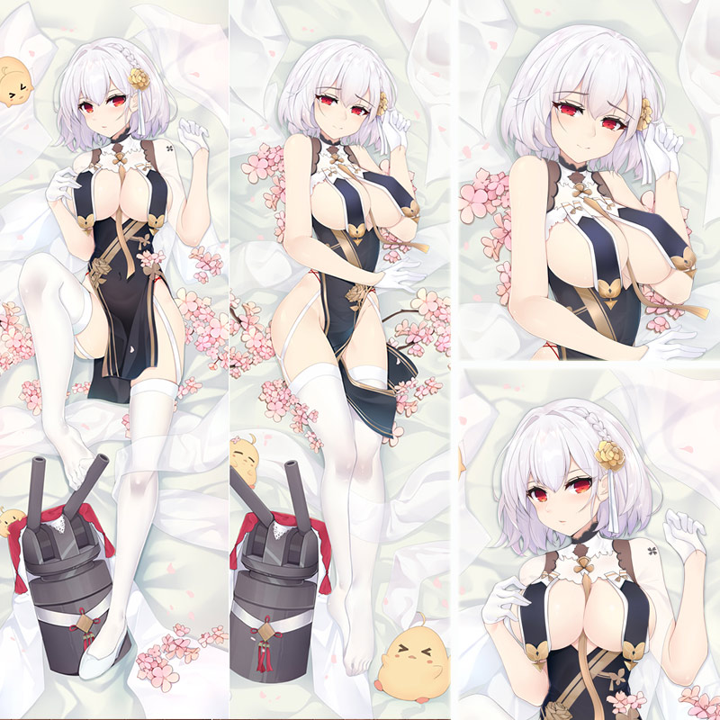 碧蓝航线-天狼星旗袍日版图动漫宅男等身抱枕枕套抱き枕カ