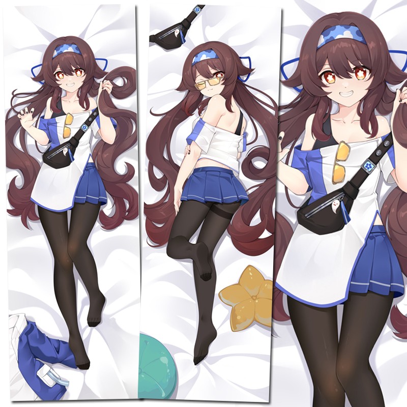 原神胡桃刻晴甘芭芭拉可莉萝莉动漫二次元长条抱枕