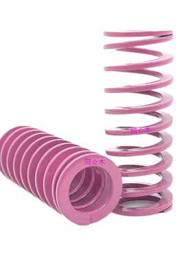 T-SWC22外径*13.5内径*20长度30浅紫色60%压缩量矩形螺旋模具弹簧