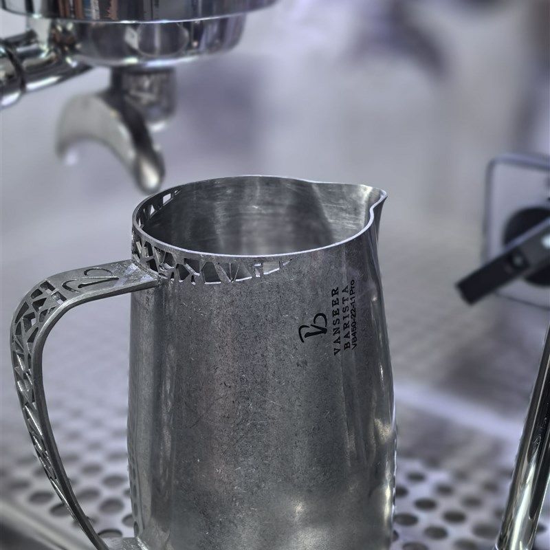 VB450拉花缸专业咖啡拉花杯304不锈钢打奶缸镂空奶泡杯#22圆嘴,餐饮具,拉花缸/拉花杯/打奶缸,淘宝优惠券,粉丝福利购,淘宝优惠卷
