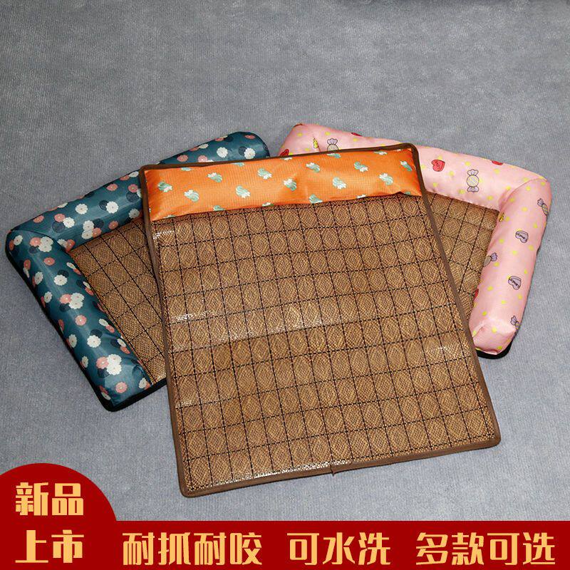 宠物凉席沙发猫窝狗窝中小型犬泰迪用品可水洗小猫床垫子夏季冰垫