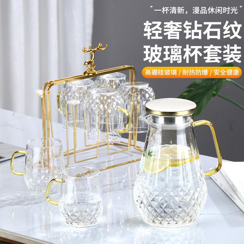 凉水壶加厚超厚高硼硅玻璃