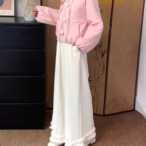 瑶西【京遥】冬季加绒保暖汉服裤