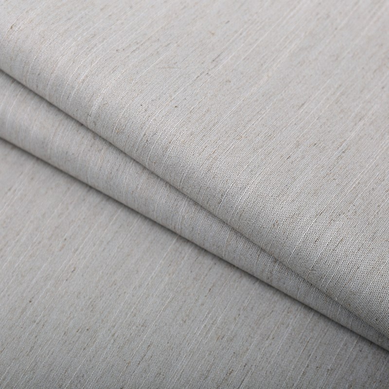 高档亚麻无缝墙布纯色素色客厅卧室壁纸现代简约V电视背景墙壁布