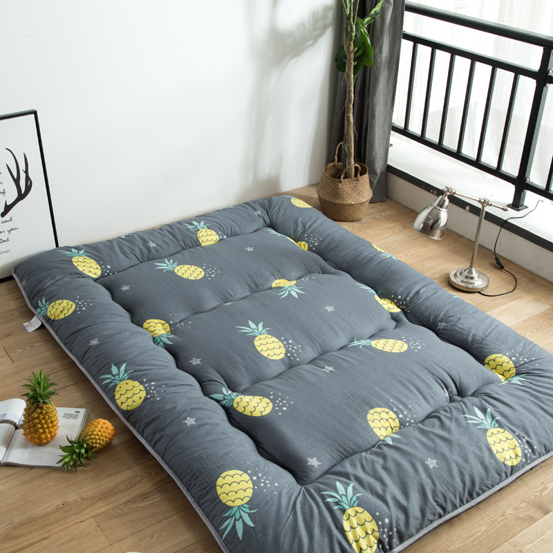 日式加厚榻榻米床垫软垫可折叠床褥子睡垫打地P铺神器单人学生宿