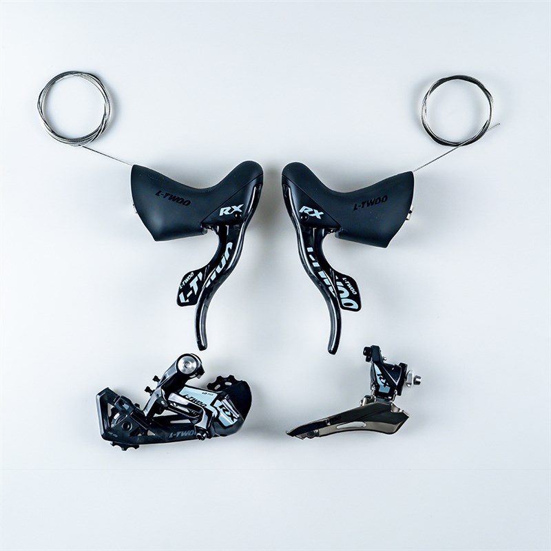 蓝图ltwoo RX24速 2*12z 公路套件 碳纤维版 直装前拨/夹环前拨