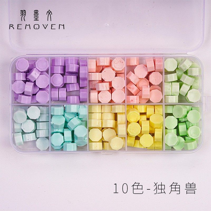 盒装火漆蜡粒 珠光火漆蜡 八角形颗粒蜡 学生信封喜帖请柬邀请函,文具电教/文化用品/商务用品,成品印章/学生用印/火漆,淘宝优惠券,粉丝福利购,淘宝优惠卷