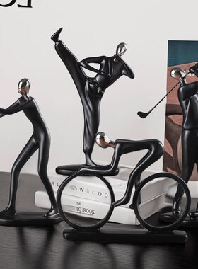 运动个性创意桌面装饰品客厅酒柜B办公室展示柜装饰电视柜入口装