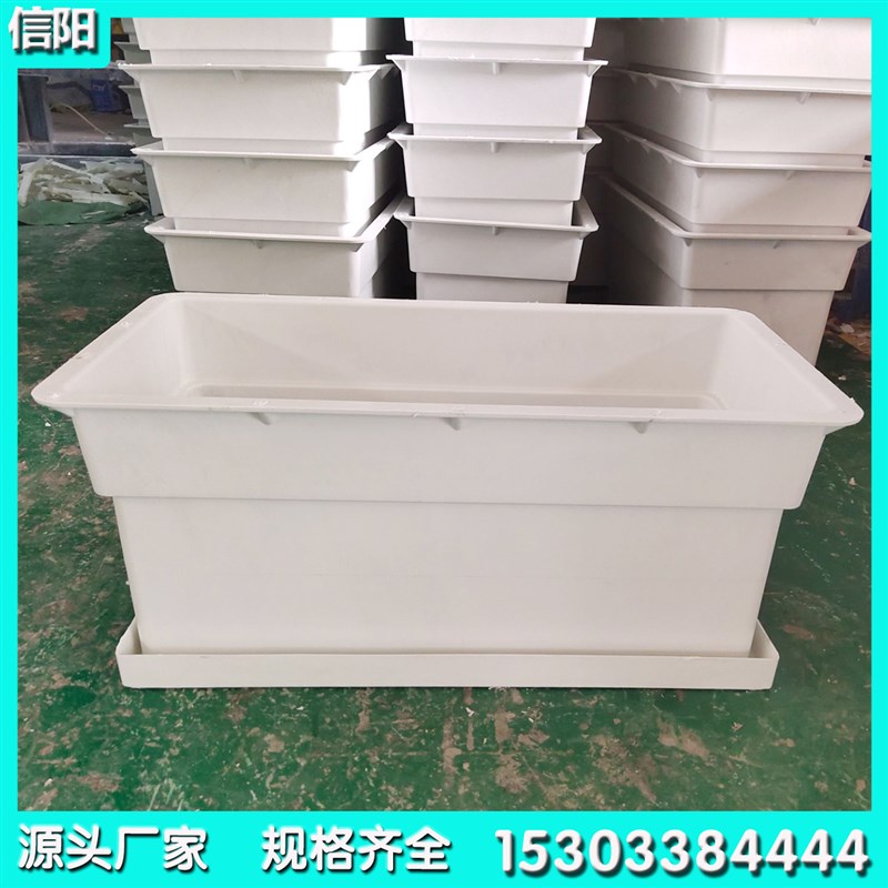 玻璃钢花箱 室外长方形玻璃钢花槽花盆 高L架桥玻璃钢组合花箱定