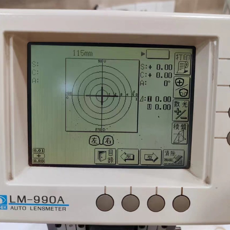 尼德克 LM-990A焦度计液晶屏尼德克 LM-990A屏幕