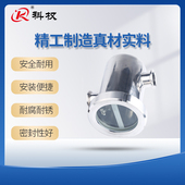 科权304不锈钢空气阻断器卫快装 卡盘连接隔断生级防倒灌视镜地漏