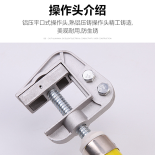 户内高压接地线10kv高压接地线夹接地棒配电房低压接地线400v铜线