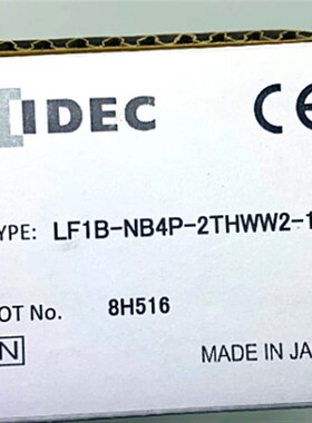 IDEC和泉LF1B-NB4P-2THWW2-1M  LF1B-NF3P-2SHG2-1M 2SHR2-1M灯条
