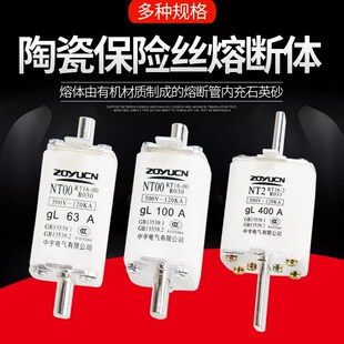 陶瓷保险丝熔断器RT36 RT16 NT00低压32A40A50A63A100A125A160A