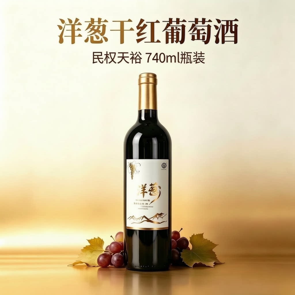 民权天裕洋葱干红珍藏740ml