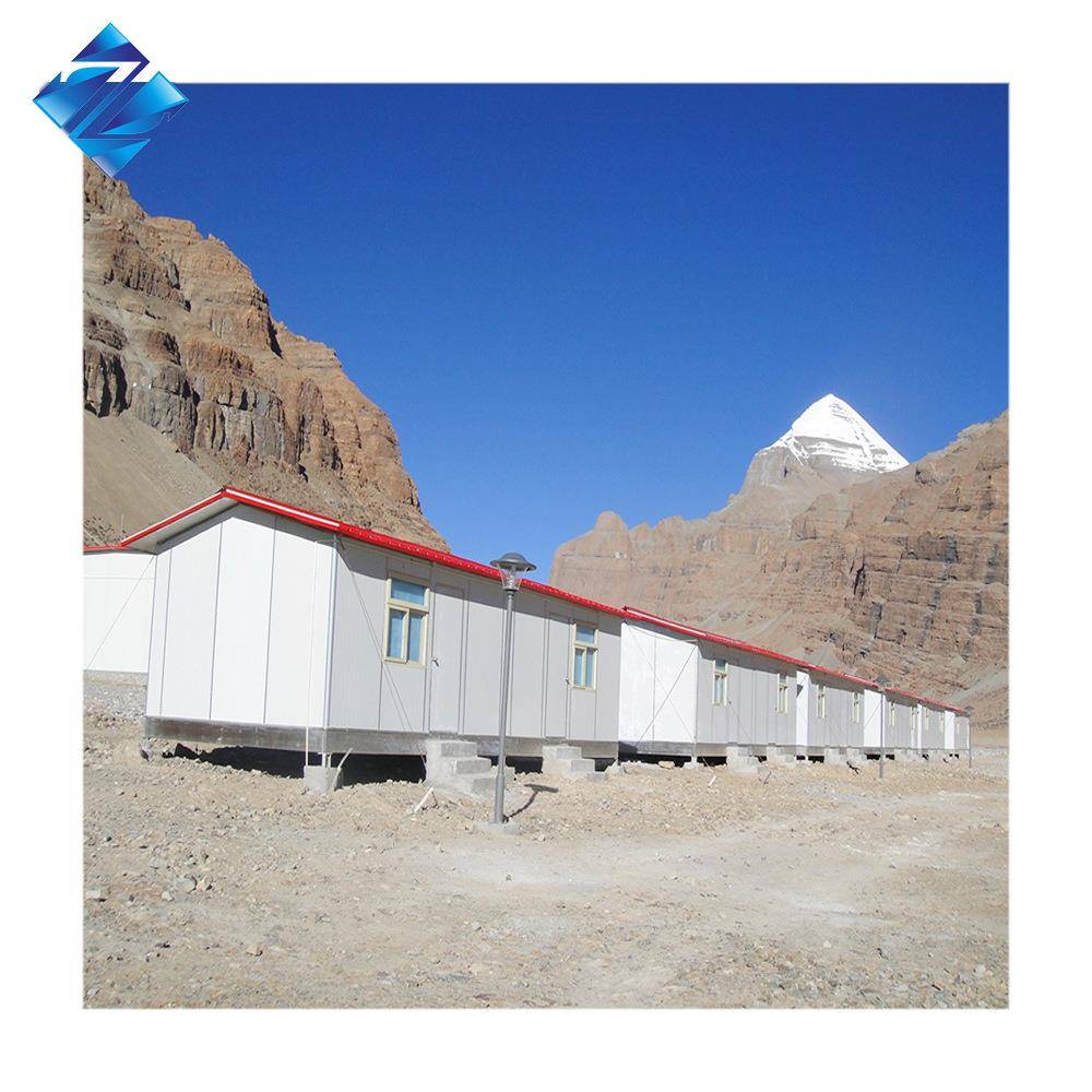彩钢板岩棉板房集装箱活动房办公楼钢结构简易装配雅致组合模块房