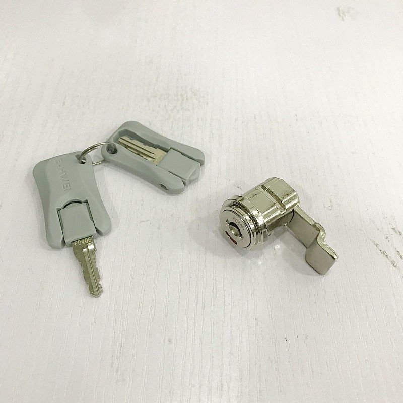 B-HWEI震旦柜专用锁带指示口舌锁 钢质柜红绿显示档案柜文件柜锁