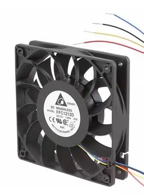 台达 12025 12v 1.68a 12cm FFC1212D-F00 4线散热风扇