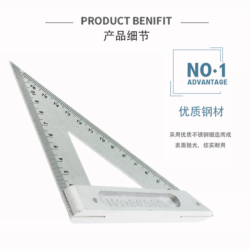 新品不锈钢直尺加厚角尺拐尺90度木工钢板尺45铝合金宽座三角尺,农用物资,苗木固定器/支撑器,淘宝优惠券,粉丝福利购,淘宝优惠卷