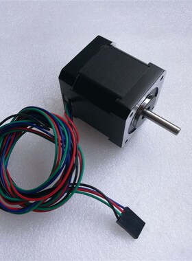 42HS步进电机 48mm机身 1.68A  静力矩0.55NM 两相四线 42BYGH47