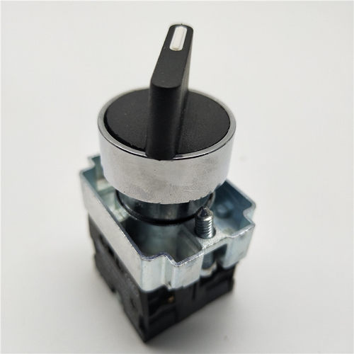 22mm 自锁保持ZB2 XB2-BD25C 两档二位旋转换选择按钮开关 1开1闭