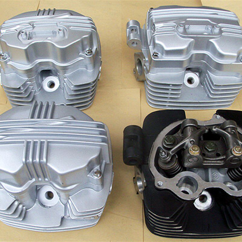 CG125 150 175 200珠江力帆欧一欧2国3缸头摩托车排气缸头总成