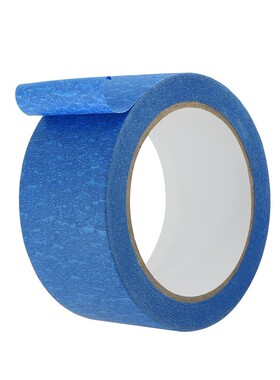 3D打印机配件 蓝色美纹纸胶带耐高温胶纸48mm*30m铝基板热床玻璃