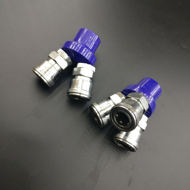 C式气动快速接头气管软管快插气泵空压机工具配件SMY圆三通圆二通