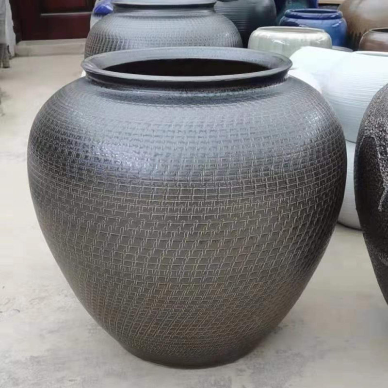 新中式陶瓷落地大号花瓶陶罐坛子手工雕刻缸庭院摆件酒店流水复古,畜牧/养殖物资,畜牧/养殖器械,淘宝优惠券,粉丝福利购,淘宝优惠卷