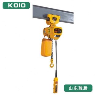 电动葫芦380V链条葫芦带手动电动跑车工字钢起重倒链 KOIO运行式